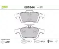VALEO Sada brzdovch destiek kotouov brzdy ‐ VA 601044