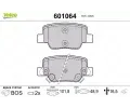 VALEO Sada brzdovch destiek kotouov brzdy ‐ VA 601064