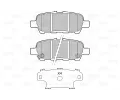 VALEO Sada brzdovch destiek VA 601148, 601148