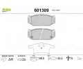 VALEO Sada brzdovch destiek ‐ VA 601309