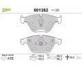 VALEO Sada brzdovch destiek ‐ VA 601382
