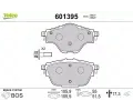 VALEO Sada brzdovch destiek ‐ VA 601395