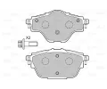 VALEO Sada brzdovch destiek VA 601395, 601395