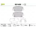 Sada brzdovch destiek VALEO ‐ VA 601406