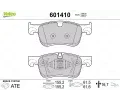 VALEO Sada brzdovch destiek ‐ VA 601410