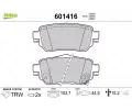VALEO Sada brzdovch destiek ‐ VA 601416