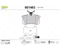 VALEO Sada brzdovch destiek ‐ VA 601463