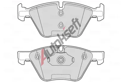 VALEO Sada brzdovch destiek VA 601711, 601711
