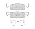 VALEO Sada brzdovch destiek ‐ VA 601716