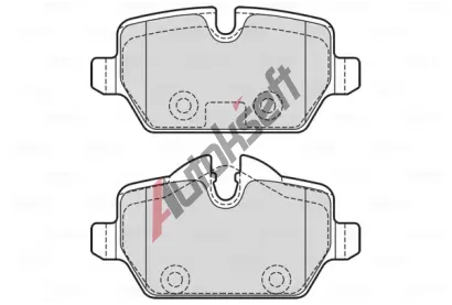 VALEO Sada brzdovch destiek VA 601731, 601731