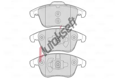 VALEO Sada brzdovch destiek VA 601737, 601737