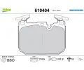 VALEO Sada brzdov�ch desti�ek E-PERFORMANCE&nbsp;&dash;&nbsp;VA 610404