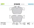 VALEO Sada brzdovch destiek E-PERFORMANCE ‐ VA 610439