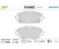 VALEO Sada brzdov�ch desti�ek E-PERFORMANCE&nbsp;&dash;&nbsp;VA 610482