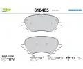 VALEO Sada brzdovch destiek E-PERFORMANCE ‐ VA 610485