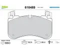 VALEO Sada brzdovch destiek E-PERFORMANCE ‐ VA 610489