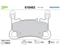 VALEO Sada brzdovch destiek E-PERFORMANCE ‐ VA 610493