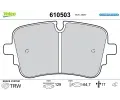 VALEO Sada brzdovch destiek E-PERFORMANCE ‐ VA 610503