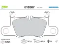 Sada brzdov�ch desti�ek&nbsp;VALEO&nbsp;&dash;&nbsp;VA 610507