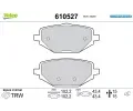 Sada brzdovch destiek VALEO ‐ VA 610527