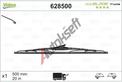 VALEO Stra optiBLADE 500 mm VA 628500, 628500