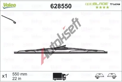 VALEO Stra optiBLADE 550 mm VA 628550, 628550