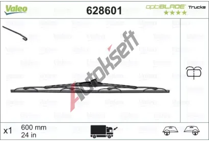 VALEO Stra optiBLADE 600 mm VA 628601, 628601