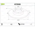 Brzdov� kotou�&nbsp;VALEO&nbsp;&dash;&nbsp;VA 672520