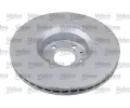VALEO Brzdov kotou COATED - 321 mm VA 672541, 672541