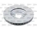 VALEO Brzdov kotou COATED - 296 mm VA 672585, 672585