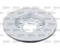 VALEO Brzdov kotou COATED - 255 mm VA 672648, 672648
