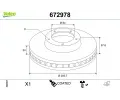 Brzdov� kotou�&nbsp;VALEO&nbsp;&dash;&nbsp;VA 672978