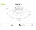 VALEO Brzdov� kotou� COATED&nbsp;&dash;&nbsp;VA 673013