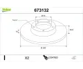 Brzdov� kotou�&nbsp;VALEO&nbsp;&dash;&nbsp;VA 673132