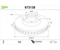 Brzdov� kotou�&nbsp;VALEO&nbsp;&dash;&nbsp;VA 673138
