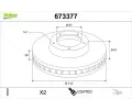 VALEO Brzdov� kotou� COATED - 312 mm&nbsp;&dash;&nbsp;VA 673377