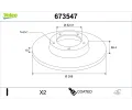 Brzdov� kotou�&nbsp;VALEO&nbsp;&dash;&nbsp;VA 673547