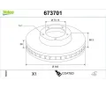 Brzdov kotou VALEO ‐ VA 673701