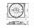 Vtrk chlazen motoru VALEO ‐ VA 696882