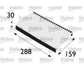 Filtr vzduchu v interiru VALEO ‐ VA 698197