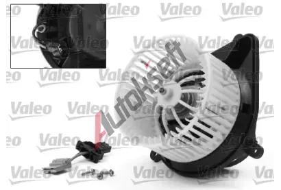 VALEO Vnitřní ventilátor VA 698329, 698329  VALEO Vnitřní ventilátor VA 698329, 698329