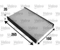 Filtr vzduchu v interiru VALEO ‐ VA 698454