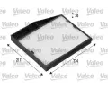 Filtr vzduchu v interiru VALEO ‐ VA 698535