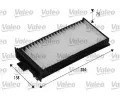 Filtr vzduchu v interiru VALEO ‐ VA 698540