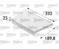 Filtr vzduchu v interiru VALEO ‐ VA 698700