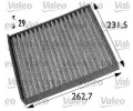 VALEO Filtr vzduchu v interiru ClimFilter Protect ‐ VA 698708