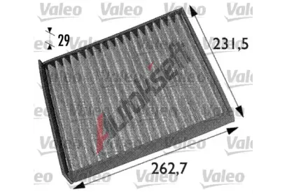 VALEO Filtr vzduchu v interiru ClimFilter Protect VA 698708, 698708
