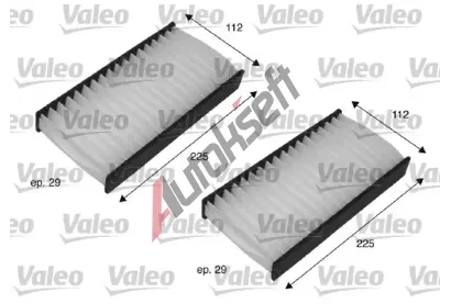 VALEO Kabinov filtr ClimFilter Comfort VA 698735, 698735