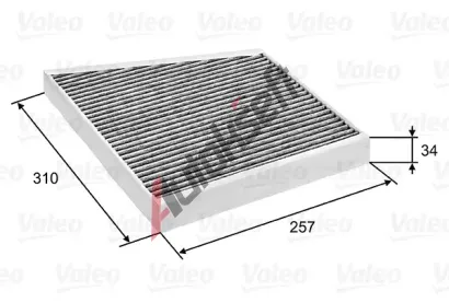 VALEO Kabinov filtr ClimFilter Protect VA 698741, 698741