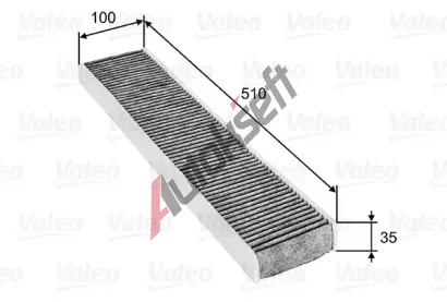 VALEO Kabinov filtr ClimFilter Protect VA 698745, 698745